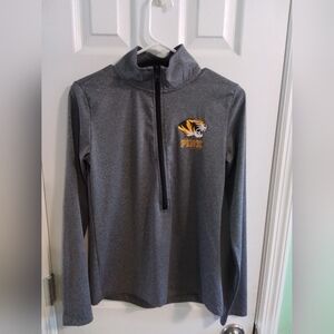Vintage Pink Victoria's Secret Pink Mizzou Tiger Gray Pullover